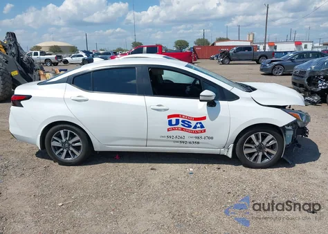 2020 Nissan Versa Sv Xtronic Cvt from USA, damaged, VIN 3N1CN8EV5LL851383